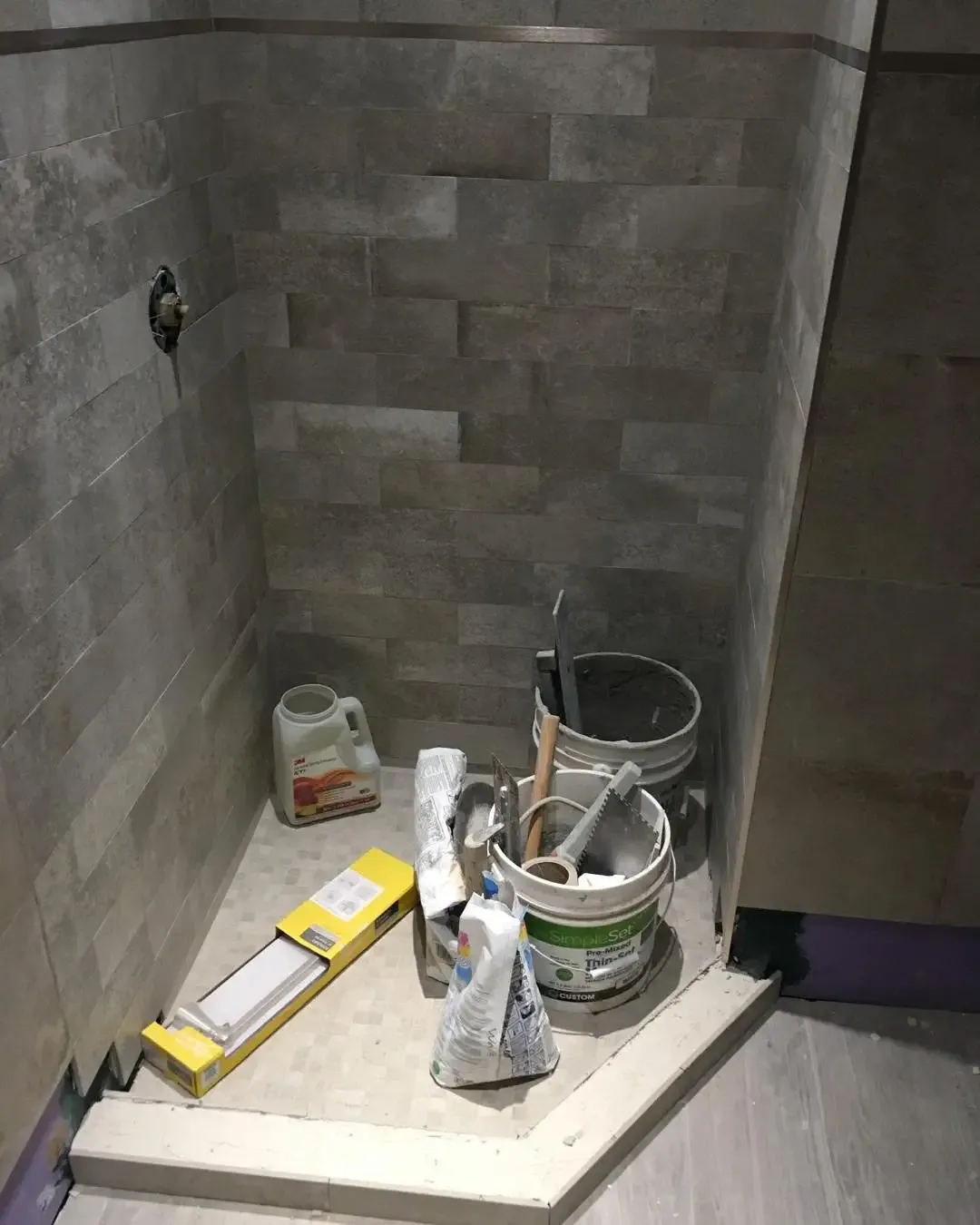 bathroom construction